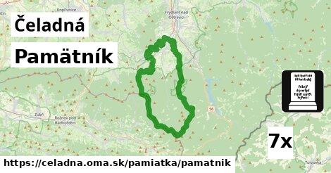 Pamätník, Čeladná