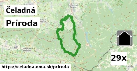 príroda v Čeladná