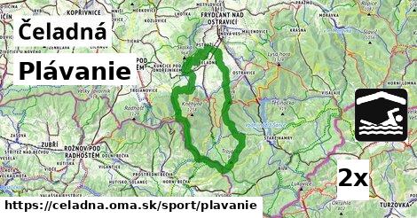 Plávanie, Čeladná