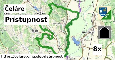 prístupnosť v Čeláre