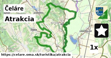 Atrakcia, Čeláre