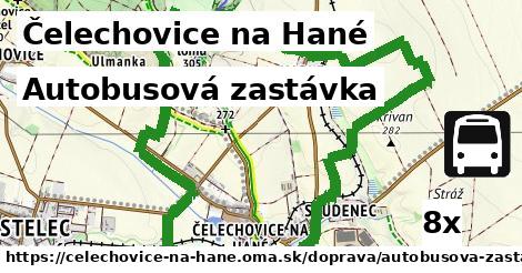 Autobusová zastávka, Čelechovice na Hané