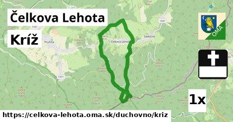 Kríž, Čelkova Lehota