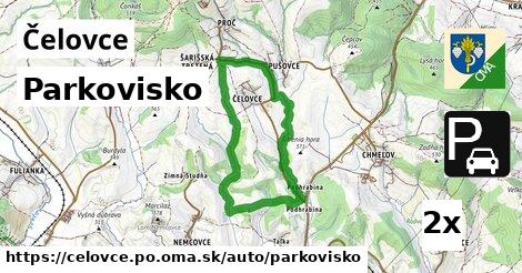 Parkovisko, Čelovce, okres PO