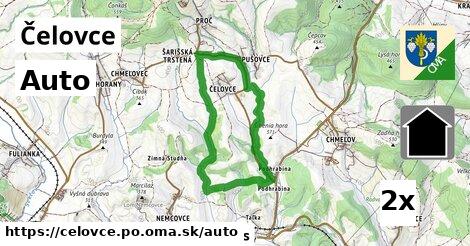 auto v Čelovce, okres PO