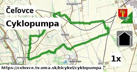 Cyklopumpa, Čeľovce, okres TV