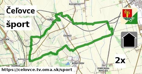 šport v Čeľovce, okres TV