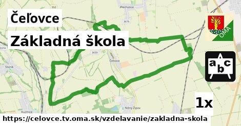 Základná škola, Čeľovce, okres TV