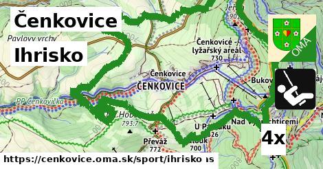 Ihrisko, Čenkovice