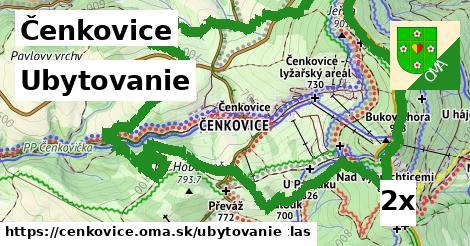 ubytovanie v Čenkovice