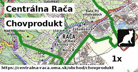 Chovprodukt, Centrálna Rača