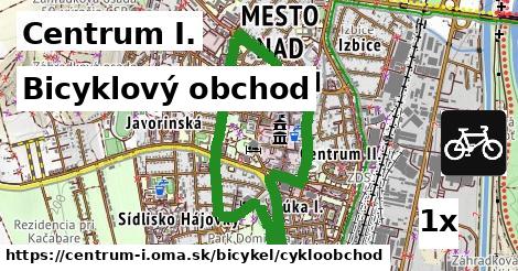 Bicyklový obchod, Centrum I.