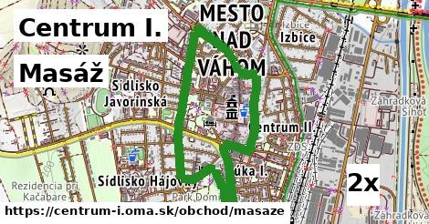 Masáž, Centrum I.