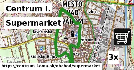 supermarket v Centrum I.