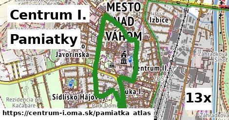 pamiatky v Centrum I.