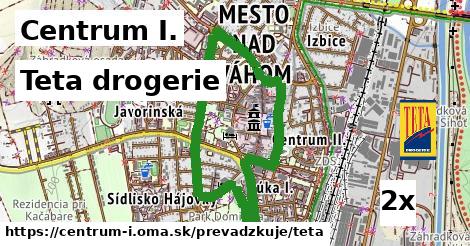 Teta drogerie v Centrum I.