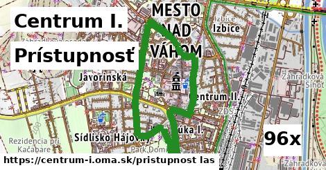 prístupnosť v Centrum I.