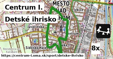 detské ihrisko v Centrum I.