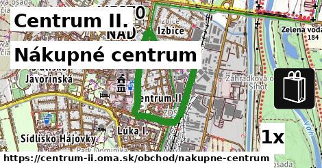 Nákupné centrum, Centrum II.