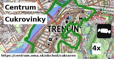 Cukrovinky, Centrum