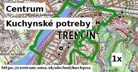 Kuchynské potreby, Centrum