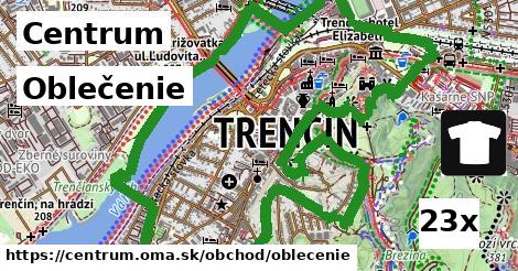 Oblečenie, Centrum