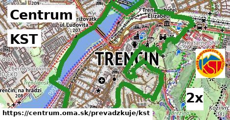 KST, Centrum