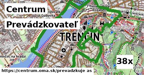 prevádzkovateľ v Centrum