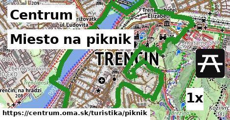 Miesto na piknik, Centrum