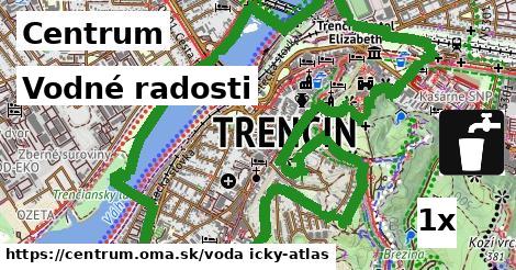 vodné radosti v Centrum