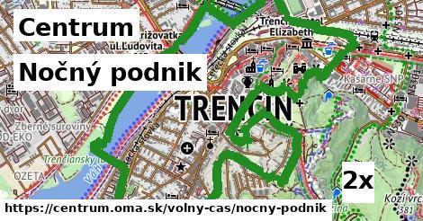 Nočný podnik, Centrum