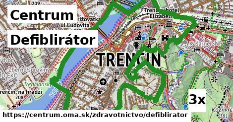 Defiblirátor, Centrum