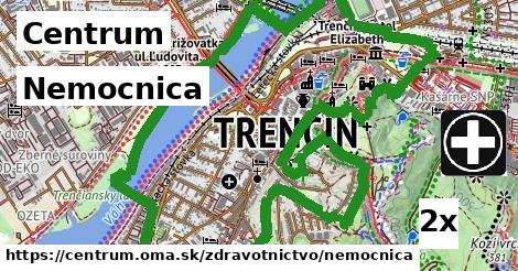 Nemocnica, Centrum