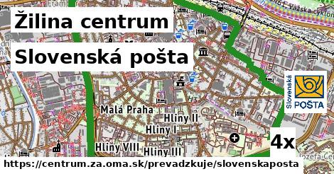 Slovenská pošta v Žilina centrum