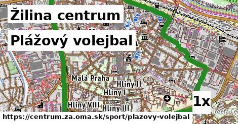 plážový volejbal v Žilina centrum