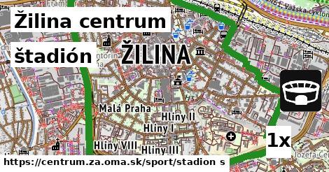 štadión, Žilina centrum