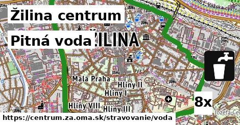 Pitná voda, Žilina centrum