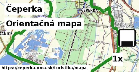 Orientačná mapa, Čeperka