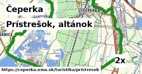 Prístrešok, altánok, Čeperka