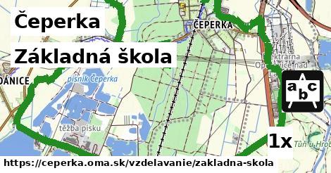 Základná škola, Čeperka