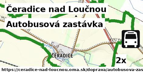 Autobusová zastávka, Čeradice nad Loučnou