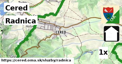 Radnica, Cered