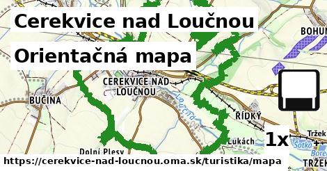 Orientačná mapa, Cerekvice nad Loučnou