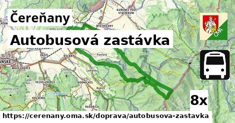 Autobusová zastávka, Čereňany