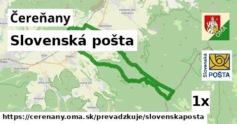 Slovenská pošta, Čereňany