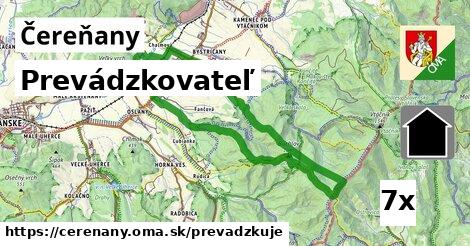 prevádzkovateľ v Čereňany