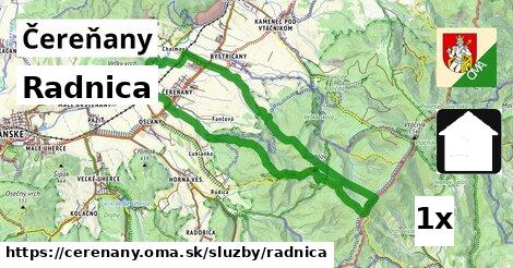 Radnica, Čereňany