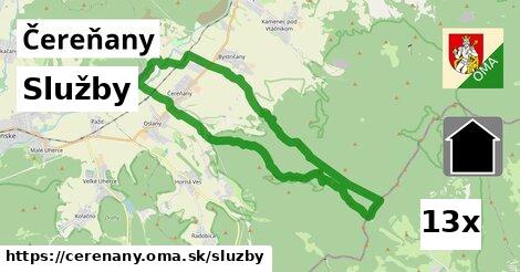 služby v Čereňany