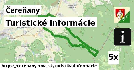 Turistické informácie, Čereňany