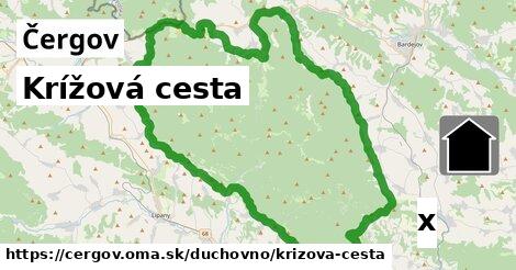 Krížová cesta, Čergov